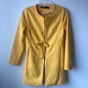 Romwe jacket marigold color size Large see measurements